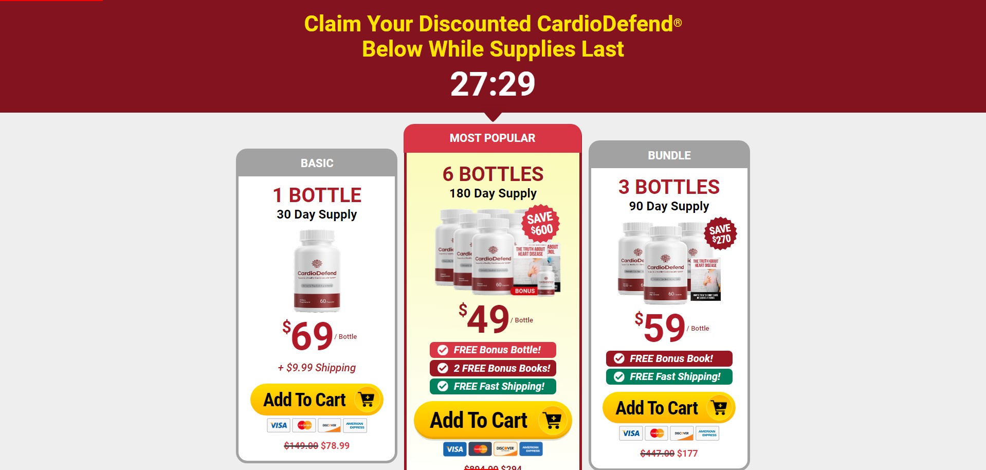 Cardio Defend Product