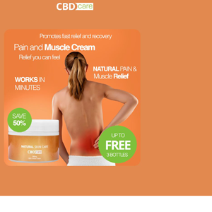 CBD Care Pain Relief Cream