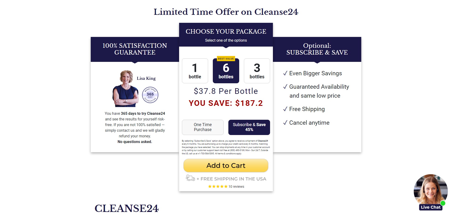 Cleanse24 Product