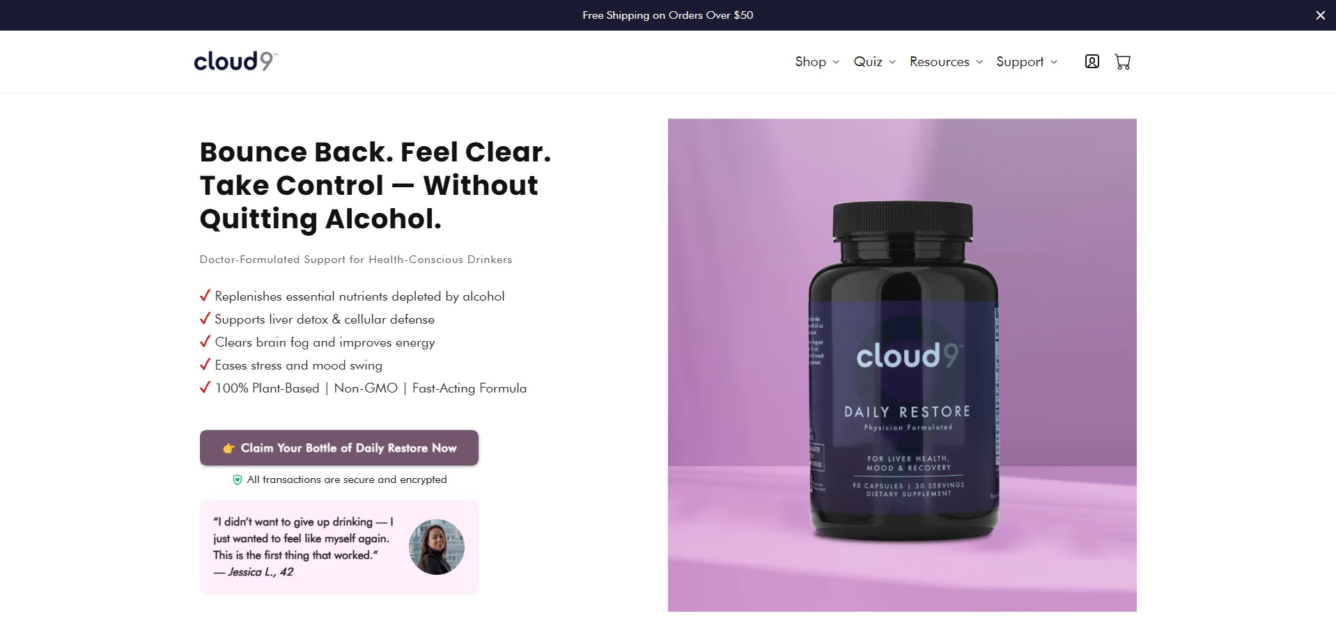 Cloud 9 Daily Restore Product