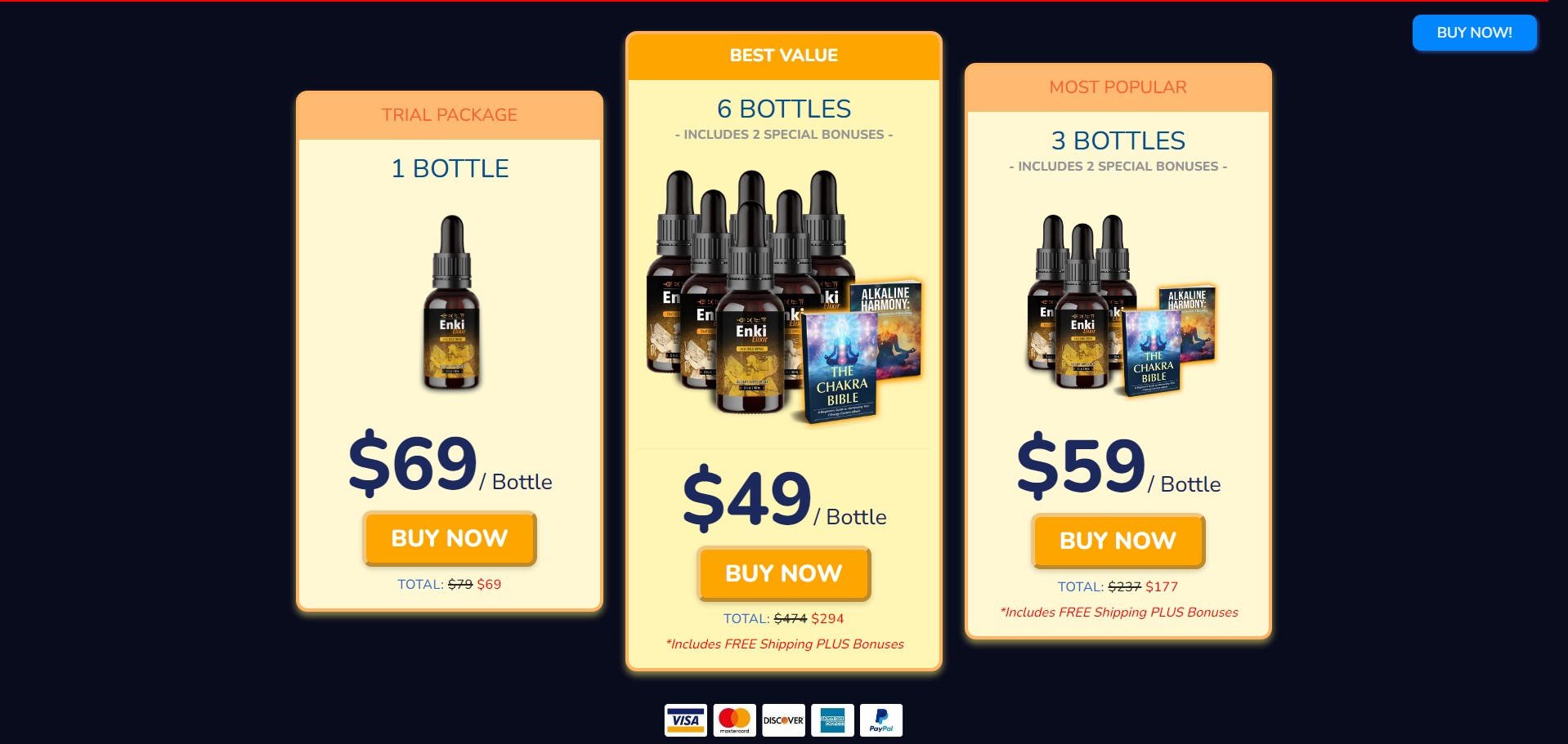 Enki Elixir Product