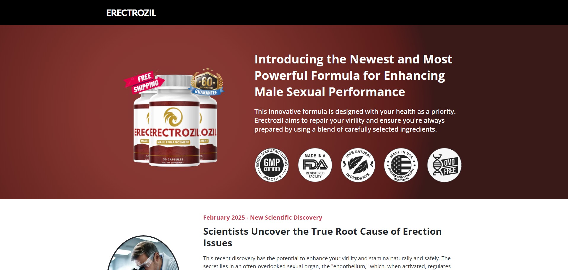 Erectrozil Product
