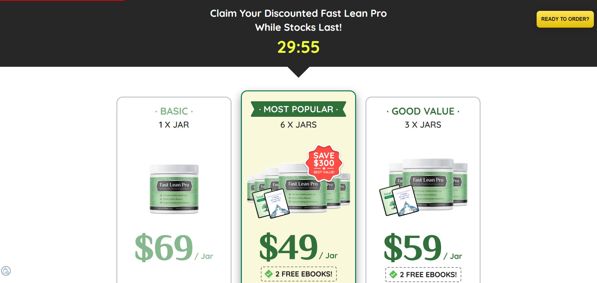 Fast Lean Pro Product
