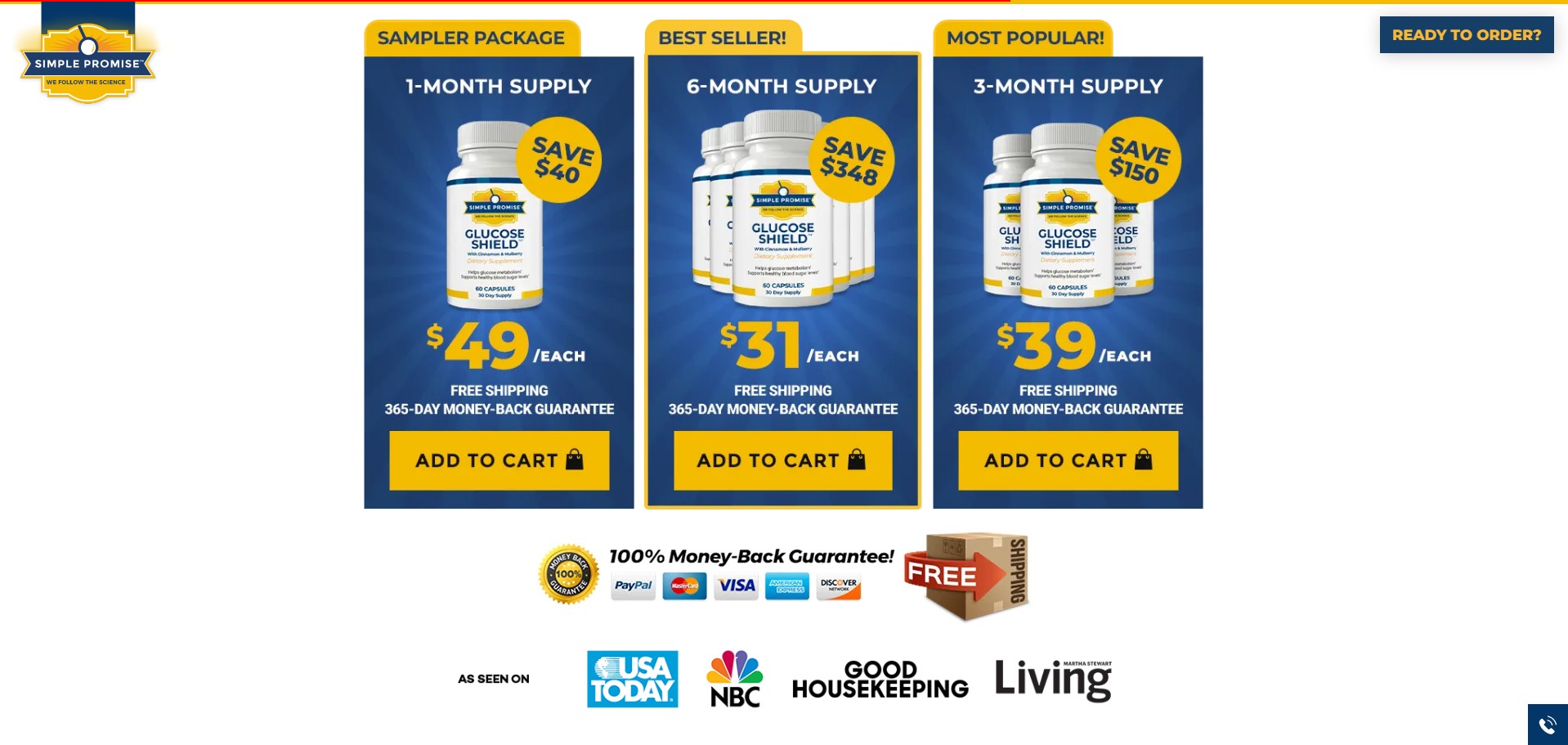Glucose Shield Product