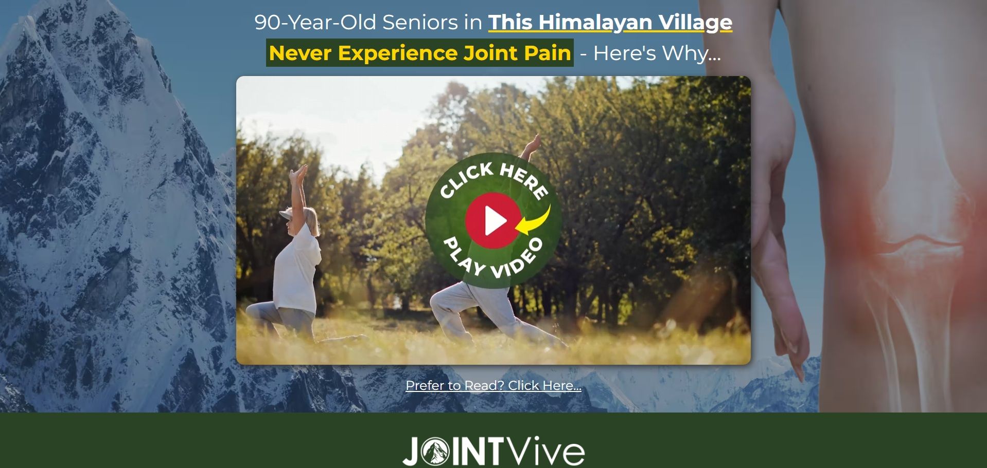 Joint Vive Product