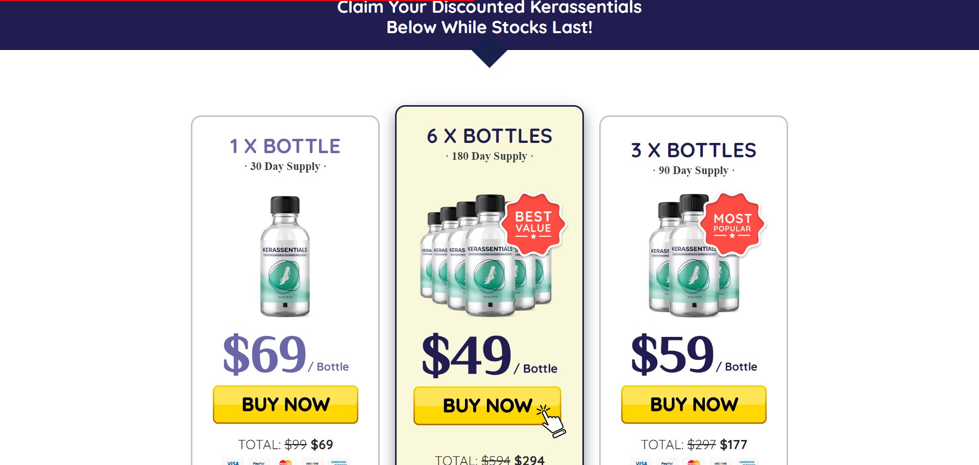 Kerassentials Product