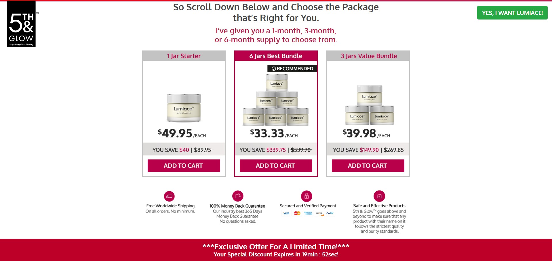 Lumiace Product