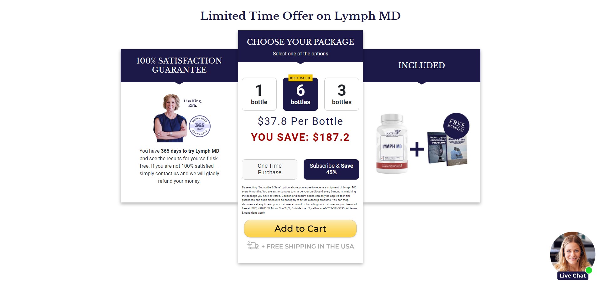 Nation Health MD Lymph MD Product