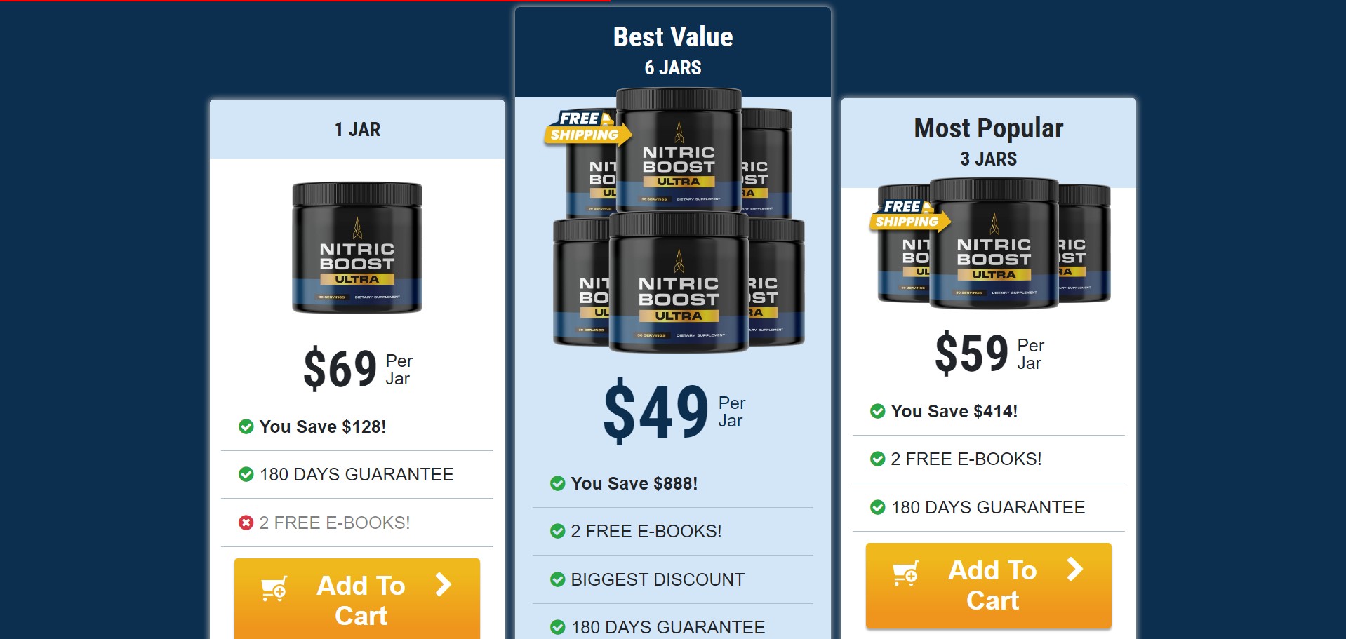 Nitric Boost Ultra Product