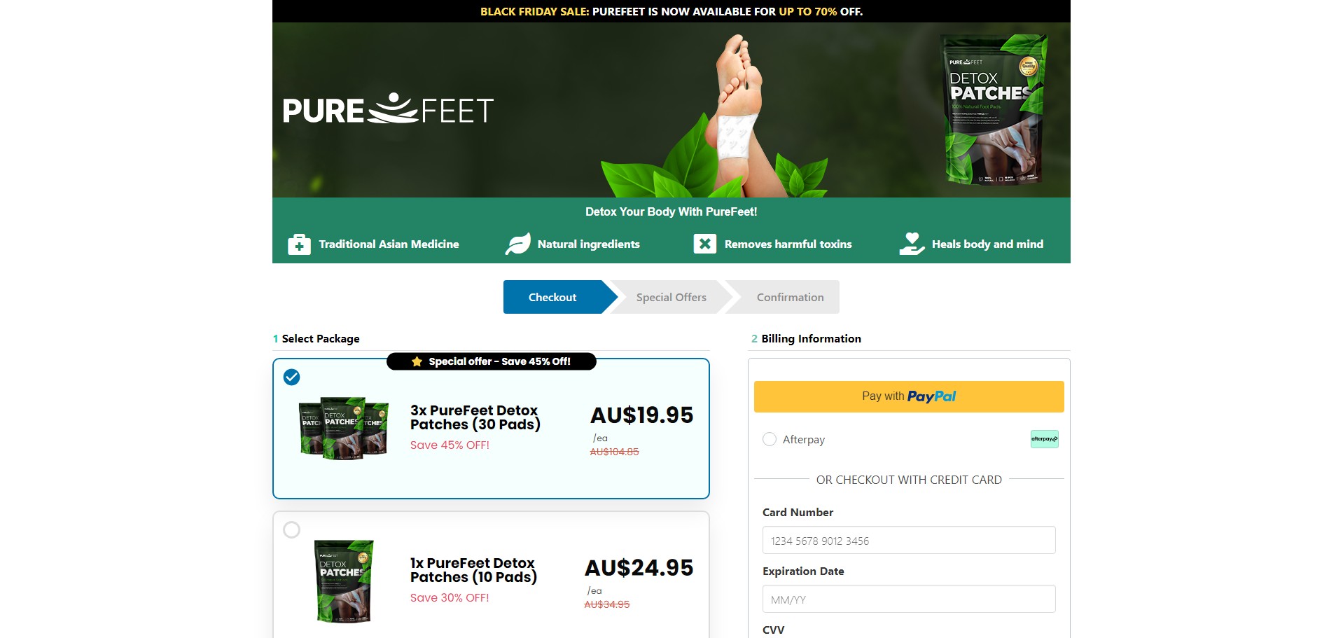 PureFeet Detox Patches Product