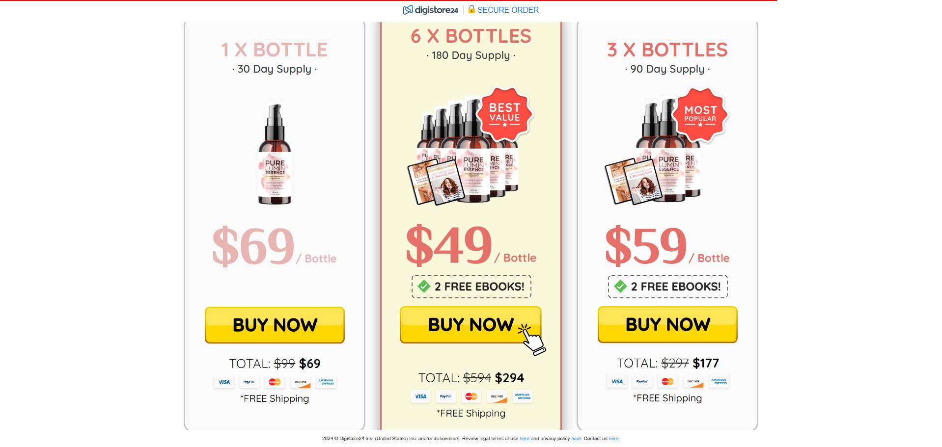 PureLumin Essence Product