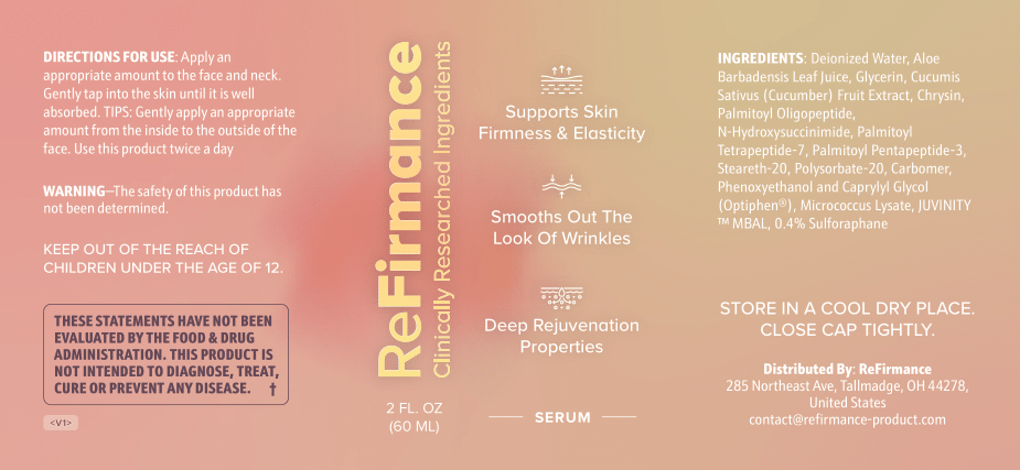 Refirmance Product
