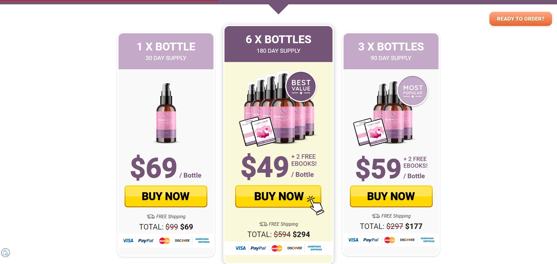 Renew Ritual Product