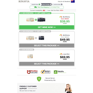 Rinavia Skin Renewing Day Cream Product