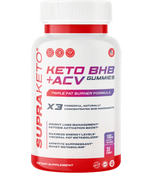 Supra Keto BHB ACV Gummies Product
