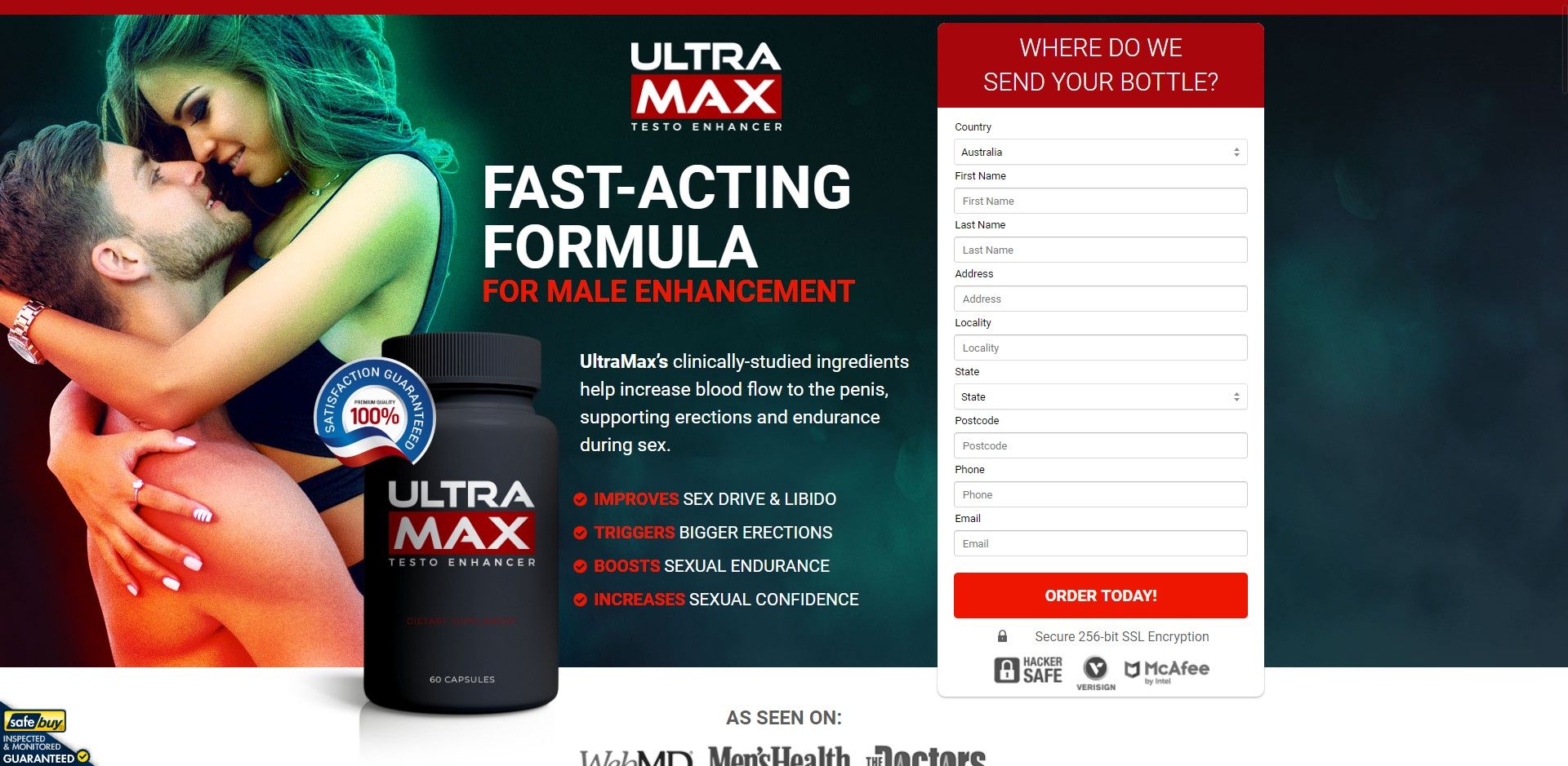 Ultra Max Testo Enhancer Product