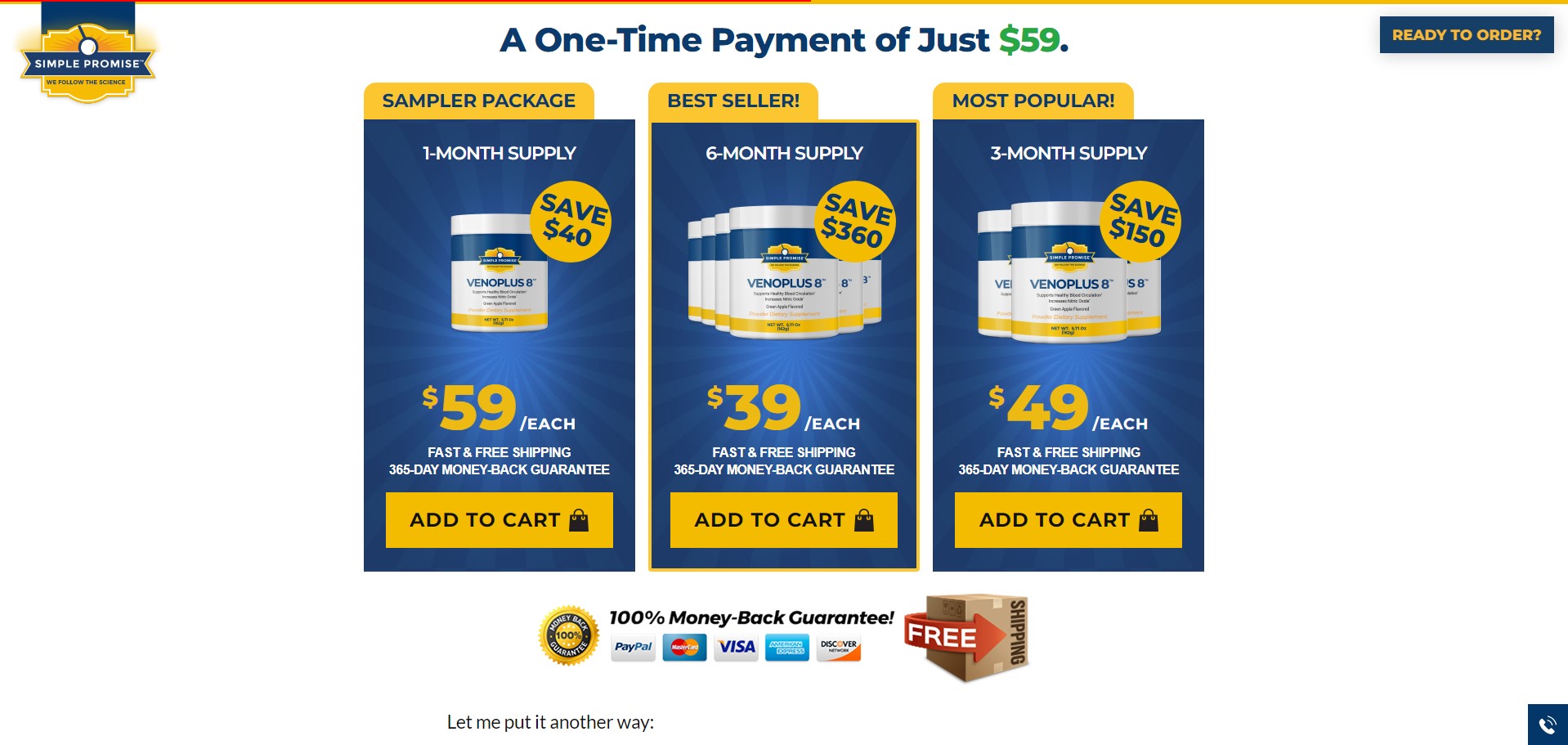 VenoPlus 8 Product