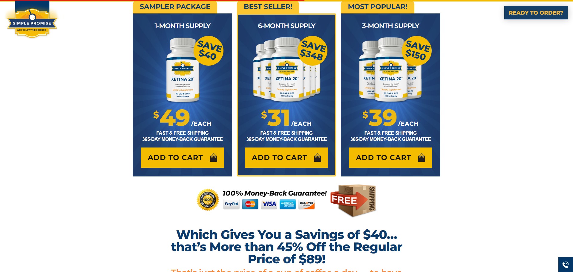 Xetina 20 Product